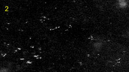 Satelitná snímka, ktorá ukazuje asi 300...