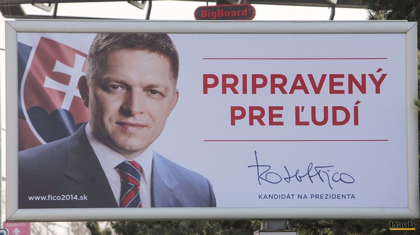 Ficovi platila kampaň strana Smer.