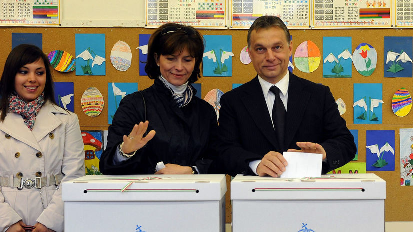 Viktor Orbán, Anikó Orbánová, voľby, Maďarsko