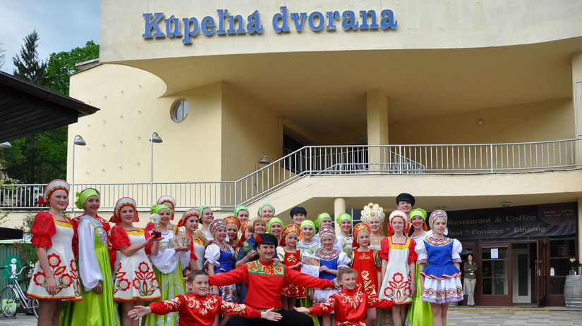 Ruskí umelci počas prvého ročníka festivalu.