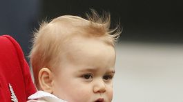 Syn britského kráľovského páru - princ George...