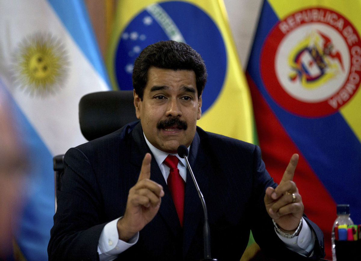 Venezuelský prezident Nicolás Maduro.