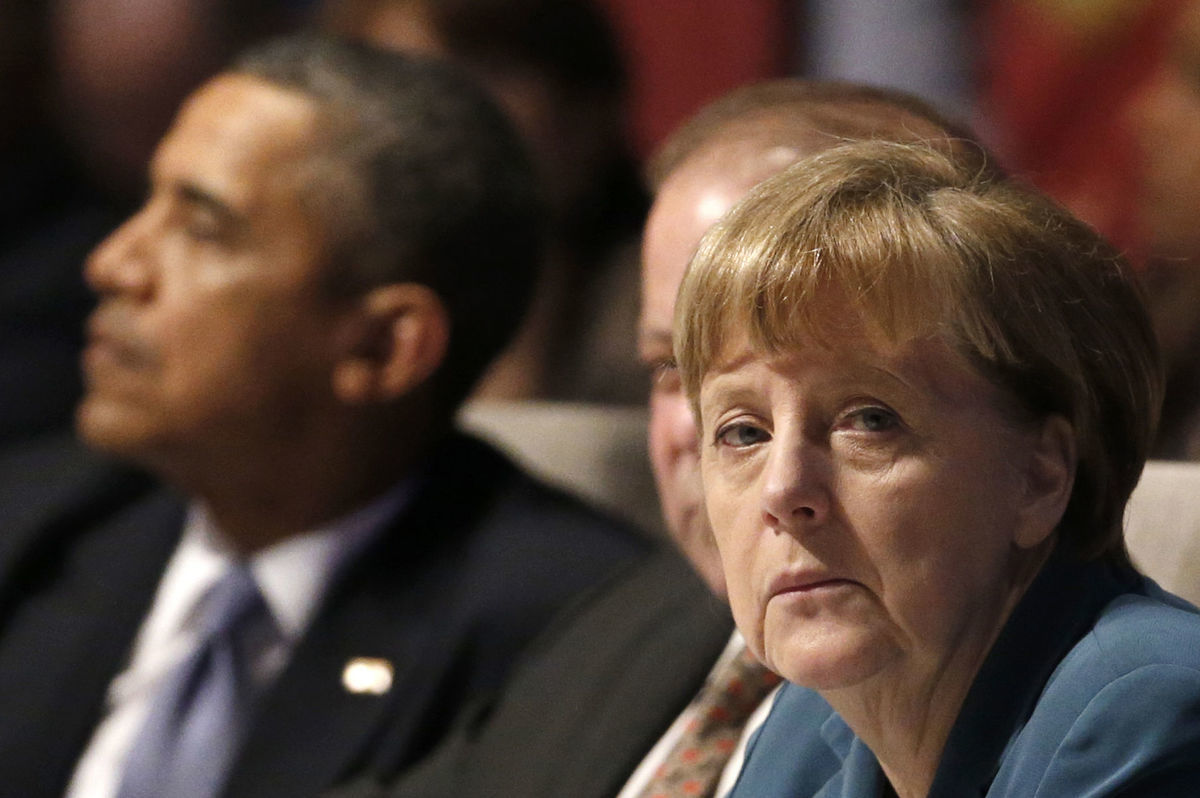 Barack Obama, Angela Merkelová