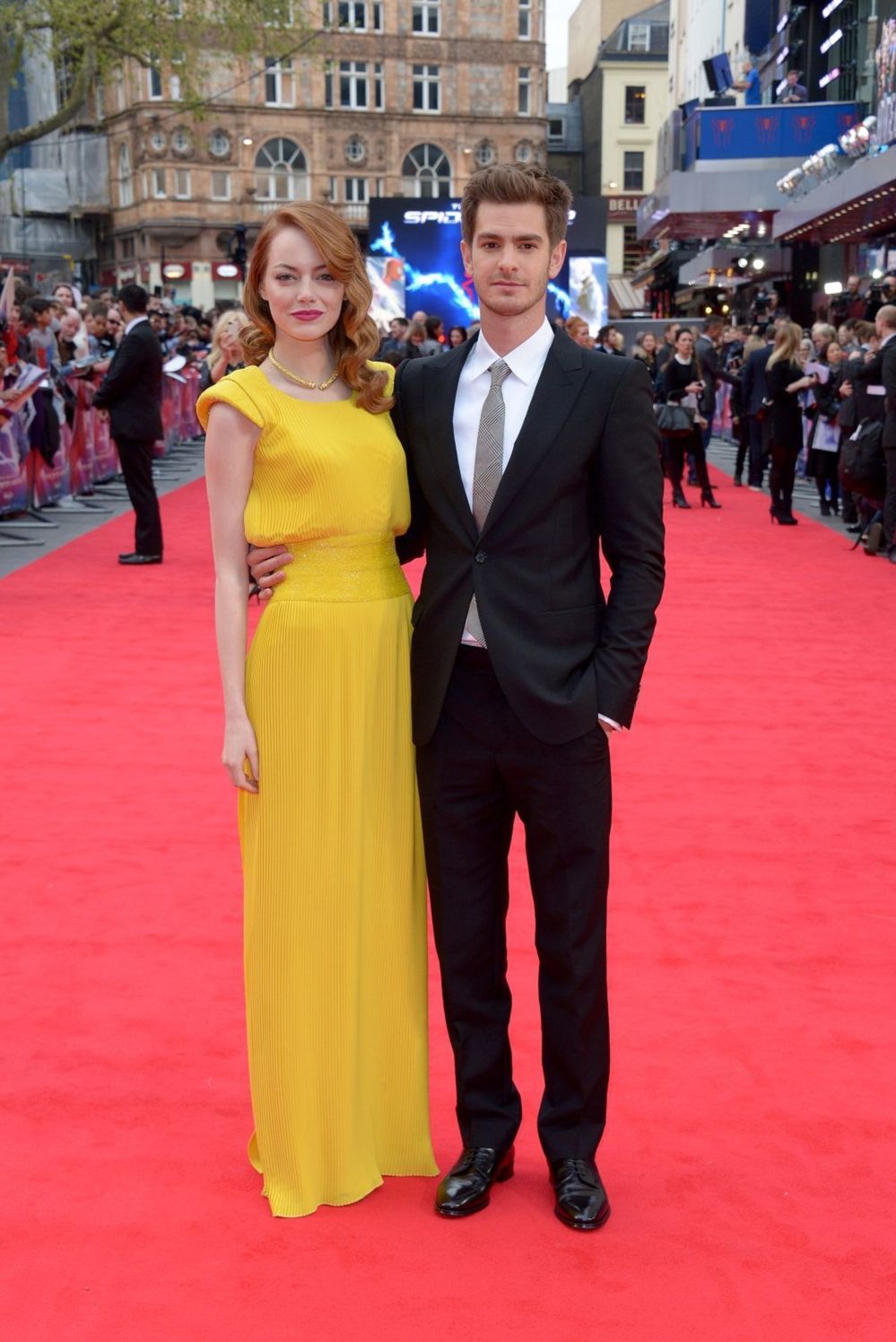 Herečka Emma Stone a jej filmový kolega a...