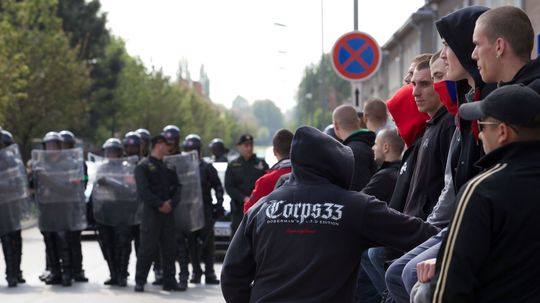 Trnava, pochod, krajná pravica