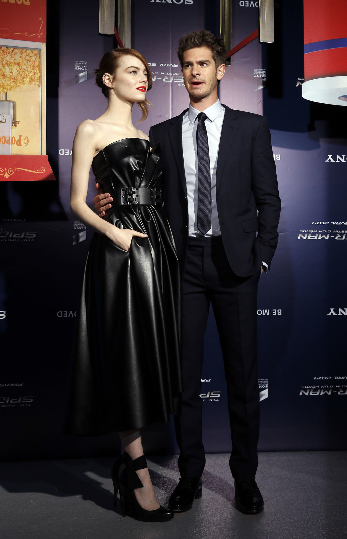 Herec Andrew Garfield a jeho priateľka Emma...