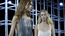 Modelky v kolekcii Alexander Wang Jar 2014.