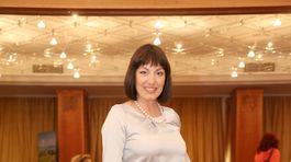 Herečka a speváčka Katarína Hasprová. 