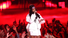 Rihanna vystúpila v rámci programu.