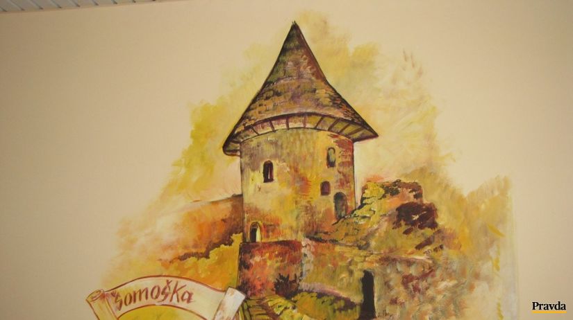 maľba, Šomoška, hrad