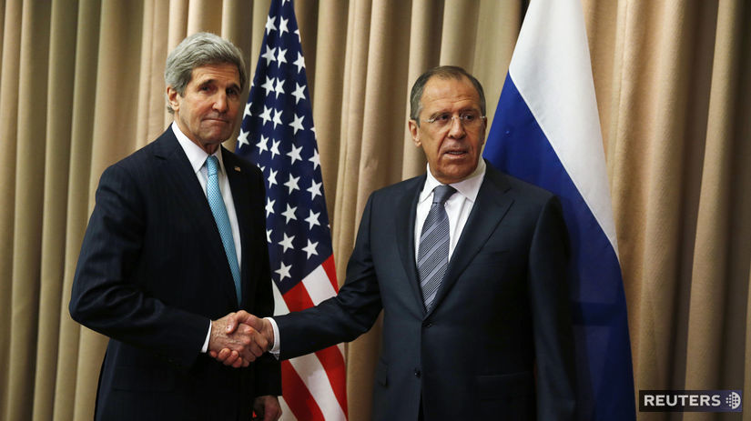 Minister zahraničných vecí USA John Kerry...