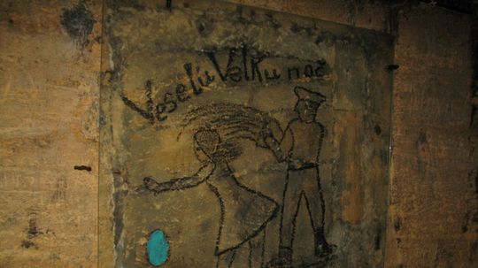 Miesto: odeské katakomby.