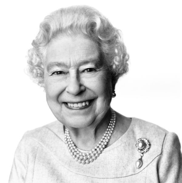Kráľovná Alžbeta II. portrét, 2014