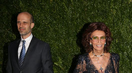 Sophia Loren a jej syn Edoardo Ponti 