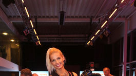 Moderátorka Diana Hágerová. 