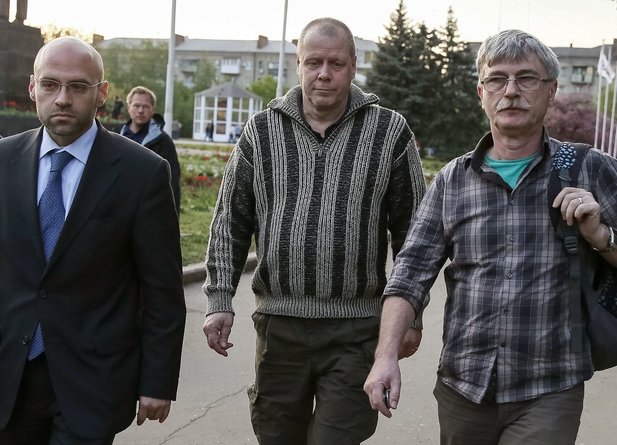 Šéf slavianských vzbúrencov Vjačeslav...