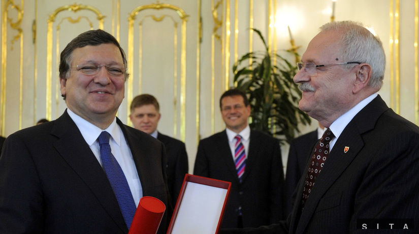 Ivan Gašparovič, José Manuel Barroso