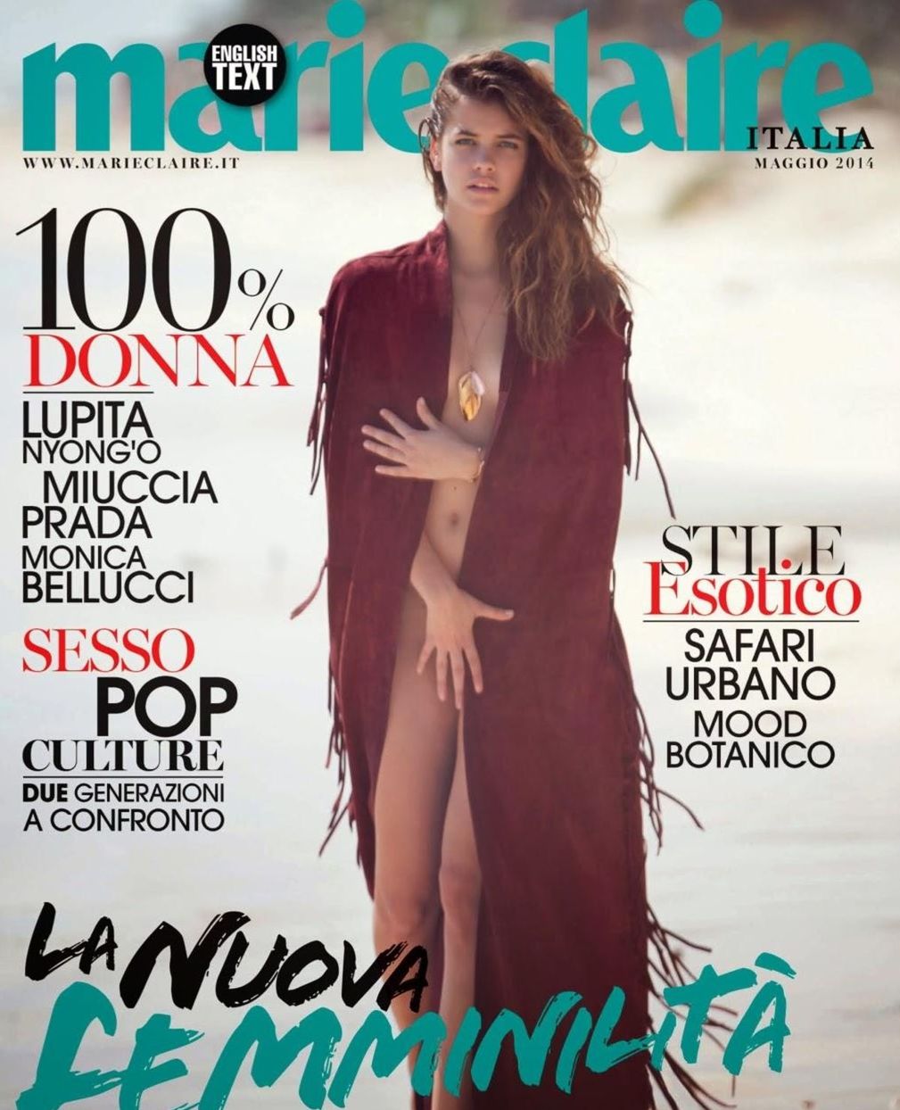 Maďarská topmodelka Barbara Palvin na titulnej...