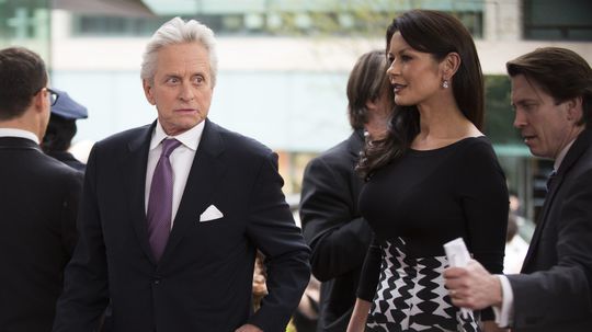 Manželia Michael Douglas a Catherine Zeta-Jones...
