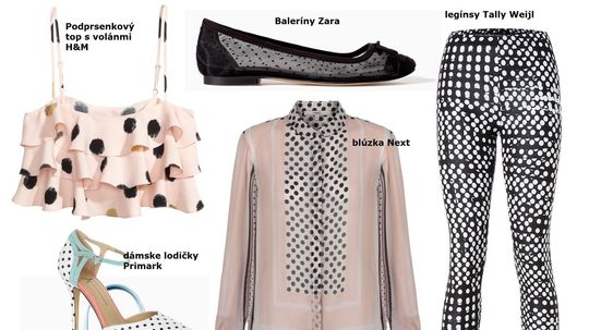 Bodkovaná nálada nikdy nevyjde z módy....