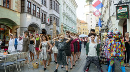 Akcia s názvom Fashion Marš! na prvého mája zaplnila ulice Bratislavy. 