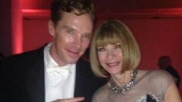 Anna Wintour s hercom Benedictom Cumberbatchom.