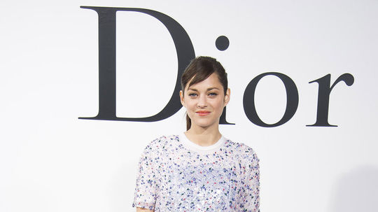 Marion Cotillard na prehliadke značky Dior v...