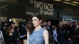 Daisy Bevanna na britskej premiére filmu The...