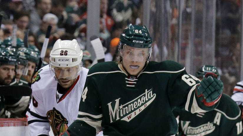 Mikael Granlund z Minnesoty.