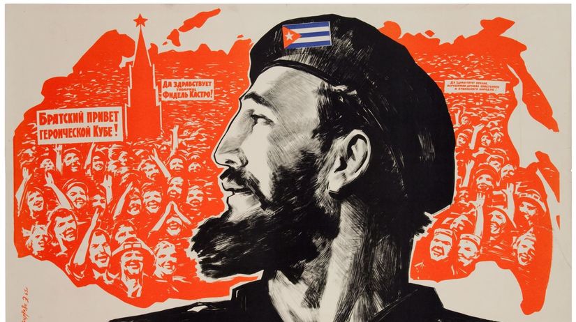 plagát, Fidel Castro
