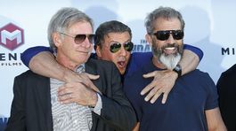) Harrison Ford, Sylvester Stallone, Mel Gibson - 