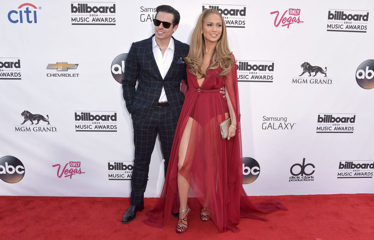 Rok 2014: Speváčka Jennifer Lopez so svojím...