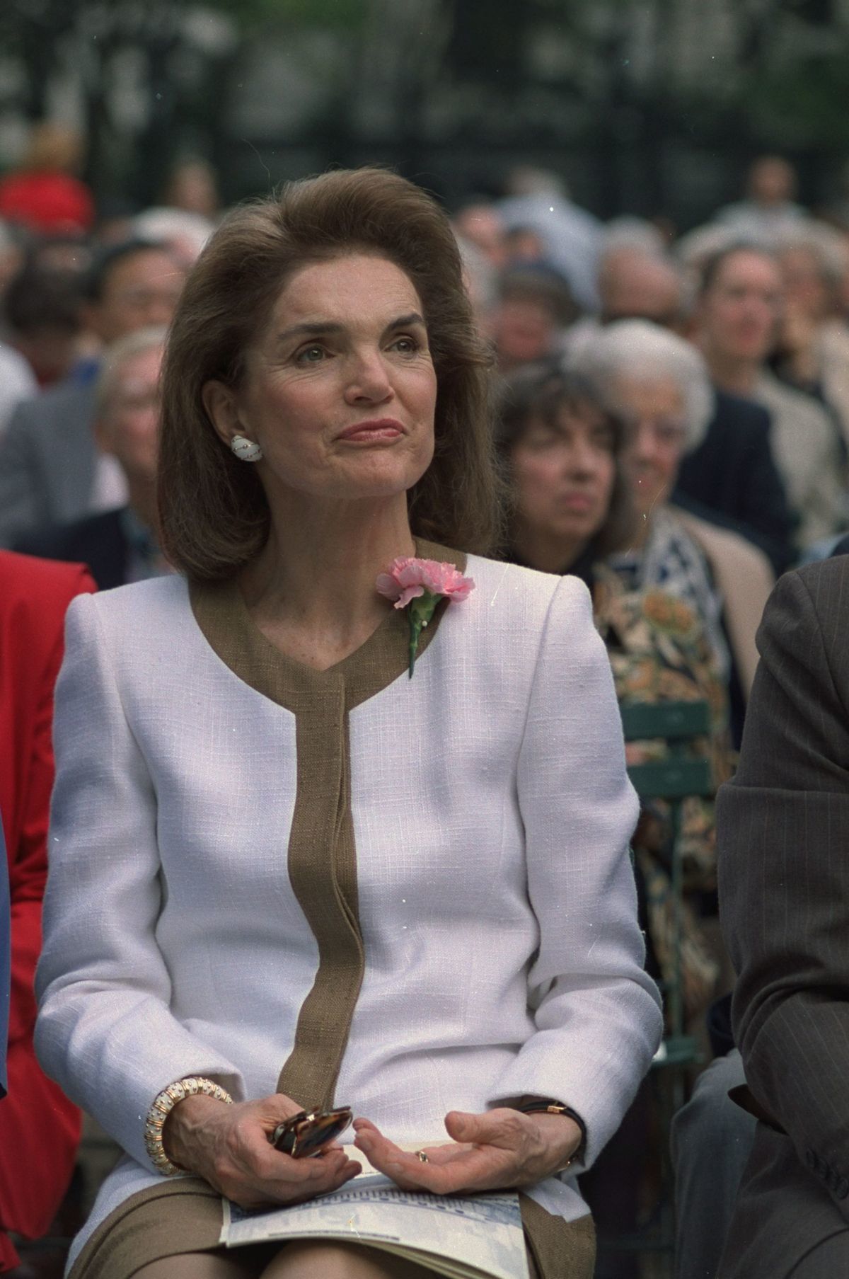 Jacqueline Kennedy Onassis už ako knižná editorka.