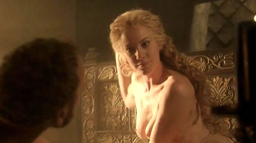 Herečka Jenny Spark nahá v seriáli Da Vinciho...