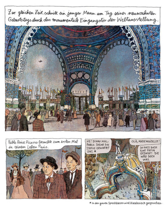 Ukážka z komiksu Pablo