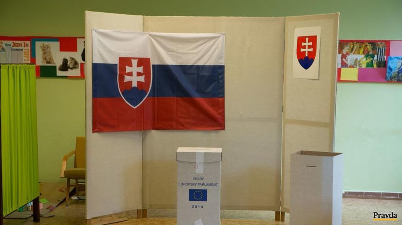 Slováci hlasujú v eurovoľbách.