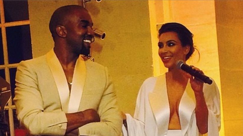 Kim Kardashian a Kanye West 