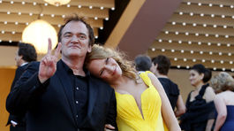 Režisér Quentin Tarantino s herečkou Umou Thurman.