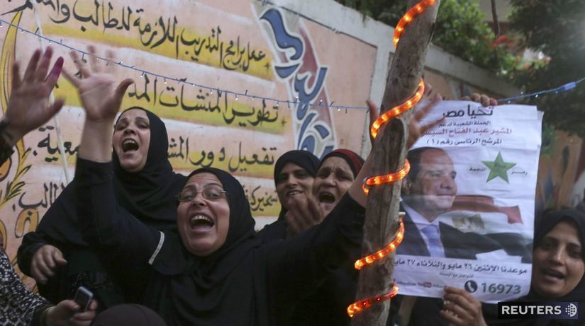 Egypt, voľby, ženy, Abd Fattáh Sísí
