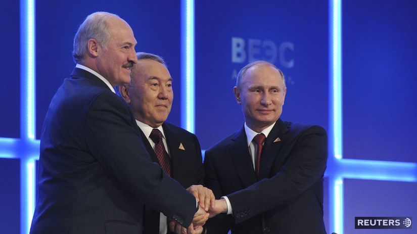 Putin, Nazarbajev, Lukašenko