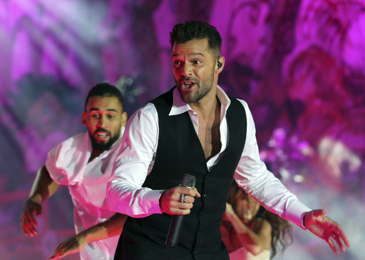 Spevák Ricky Martin tiež vystúpil na akcii Life...