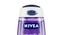 Sprchový gél Nivea Powerfruit Relax s vôňou čučoriedok.