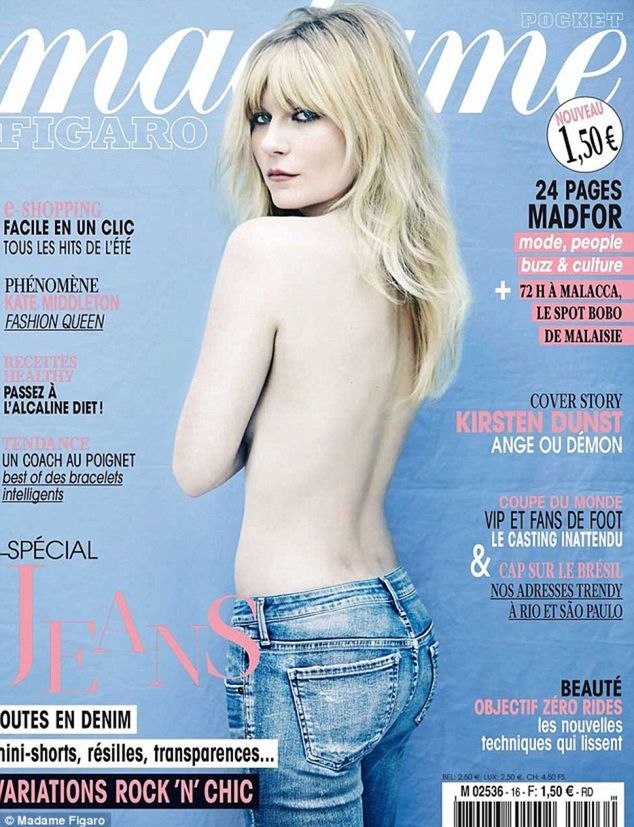 Kirsten Dunst pre Madame Figaro.