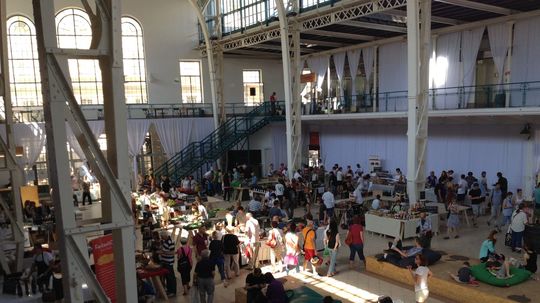 Pohľad na predajnú plochu