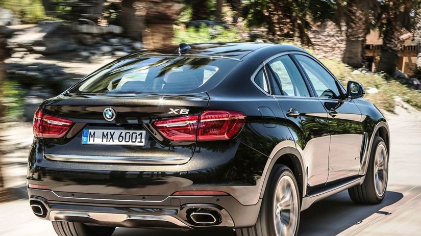 Medzigeneračne narástlo nové BMW X6 o 32 mm na...