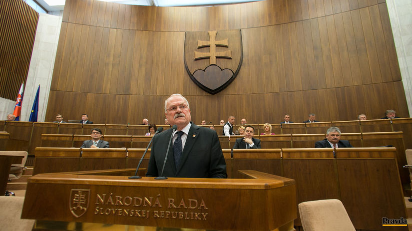 Prezident, Ivan Gašparovič, parlament, prejav,...
