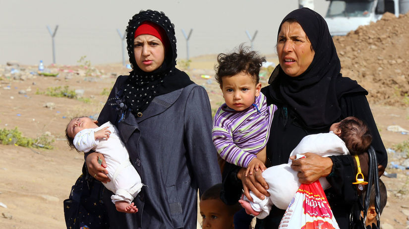 Irak, ženy, šíiti, sunniti, utečenci, boje