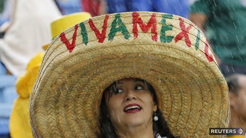 futbal, MS, fanúšik, Mexiko, sombrero