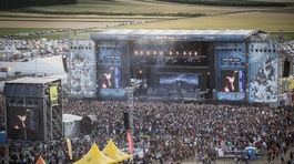 Atmosféra na hudobnom festivale Nova Rock - deň druhý.