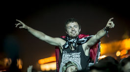 Atmosféra na hudobnom festivale Nova rock - deň druhý